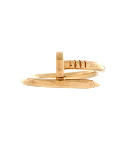 Pre-owned Pre-owned Cartier  Cartier Juste Un Clou Ring 18k Gold
