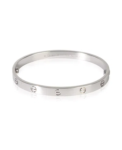 Pre-owned Pre-owned Cartier  Cartier Love 18k White Gold Bracelet