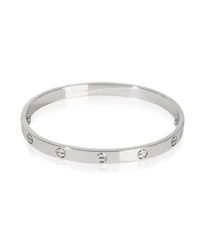 Pre-owned Pre-owned Cartier  Cartier Love 18k White Gold Bracelet