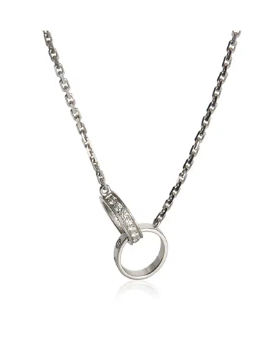 Pre-owned Pre-owned Cartier  Cartier Love 18k White Gold Necklace