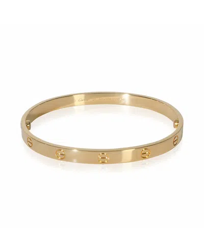 Pre-owned Pre-owned Cartier  Cartier Love 18k Yellow Gold Bracelet
