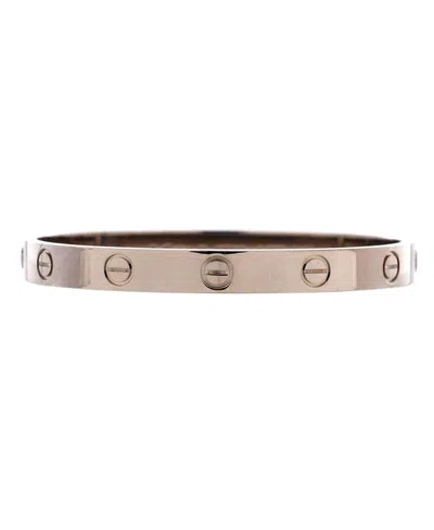 Pre-owned Pre-owned Cartier  Cartier Love Bracelet 18k White Gold