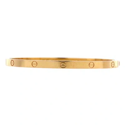 Pre-owned Cartier  Cartier Love Bracelet 18k Yellow Gold Small