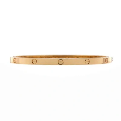 Pre-owned Cartier  Cartier Love Bracelet 18k Yellow Gold Small