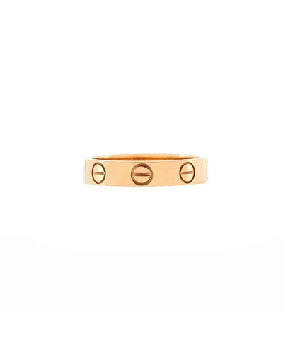 Pre-owned Pre-owned Cartier  Cartier Love Wedding Band Ring 18k Gold