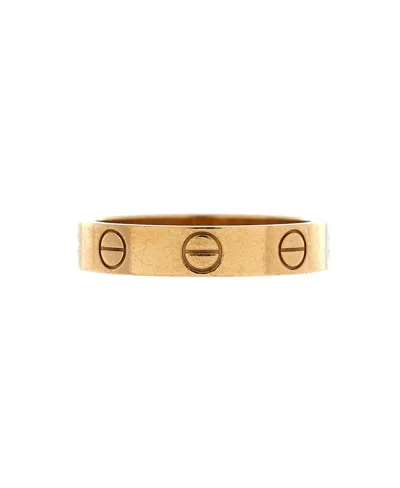 Pre-owned Pre-owned Cartier  Cartier Love Wedding Band Ring 18k Gold