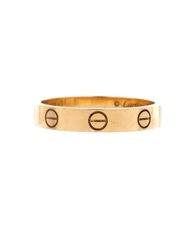 Pre-owned Pre-owned Cartier  Cartier Love Wedding Band Ring 18k Gold