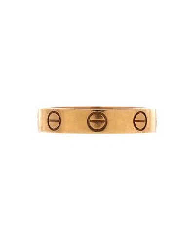 Pre-owned Pre-owned Cartier  Cartier Love Wedding Band Ring 18k Gold