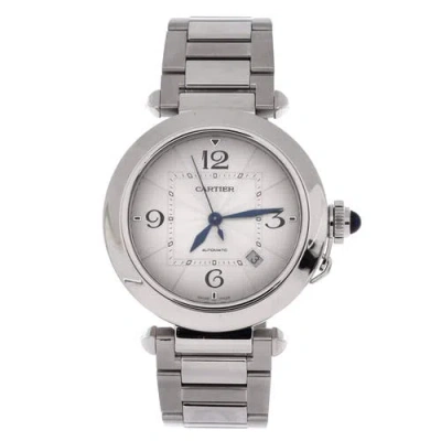 Pre-owned Cartier  Cartier Pasha De Cartier Automatic Watch Stainless Steel 41 In Silver