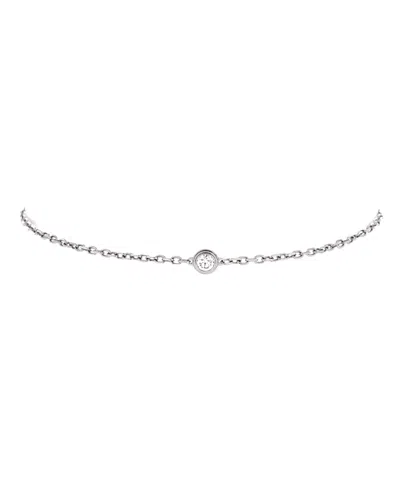 Pre-owned Pre-owned Cartier  Cartier Small D'amour Bracelet 18k White Gold And Diamond