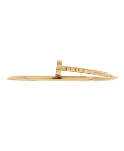 Pre-owned Pre-owned Cartier  Cartier Small Juste Un Clou Bracelet 18k Gold