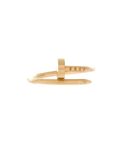 Pre-owned Pre-owned Cartier  Cartier Small Juste Un Clou Ring 18k Gold