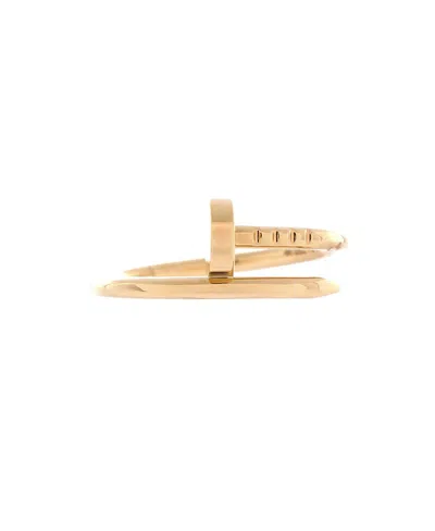 Pre-owned Pre-owned Cartier  Cartier Small Juste Un Clou Ring 18k Gold