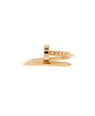 Pre-owned Pre-owned Cartier  Cartier Small Juste Un Clou Ring 18k Gold