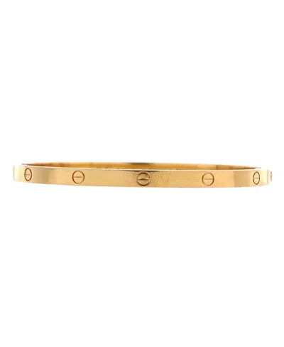 Pre-owned Pre-owned Cartier  Cartier Small Love Bracelet 18k Gold