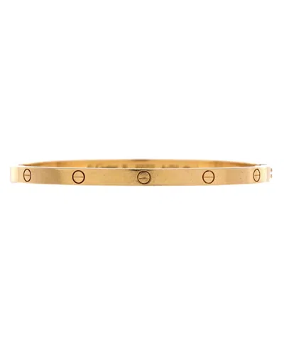 Pre-owned Pre-owned Cartier  Cartier Small Love Bracelet 18k Gold