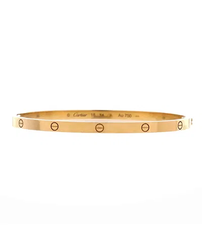 Pre-owned Pre-owned Cartier  Cartier Small Love Bracelet 18k Gold