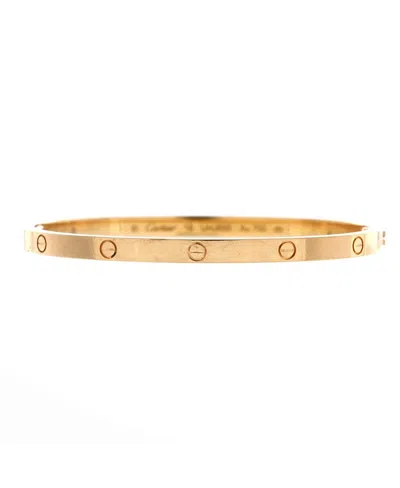 Pre-owned Pre-owned Cartier  Cartier Small Love Bracelet 18k Gold