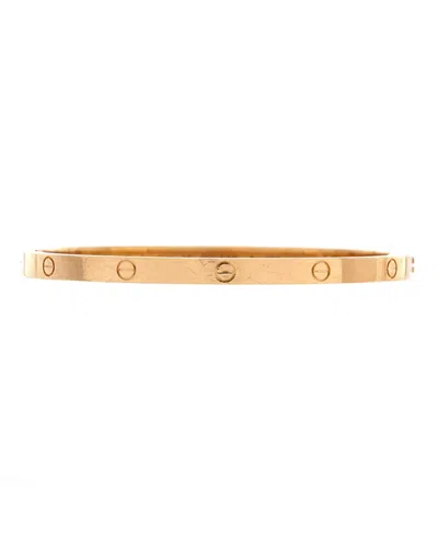 Pre-owned Pre-owned Cartier  Cartier Small Love Bracelet 18k Gold