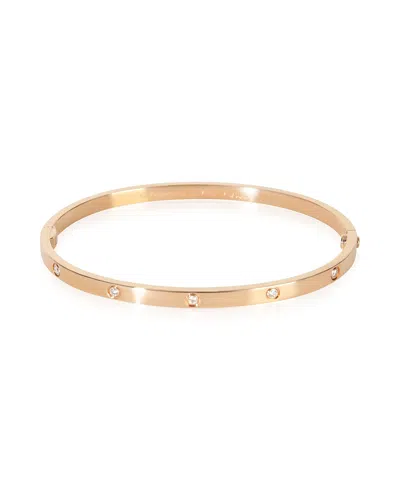 Pre-owned Pre-owned Cartier  Cartier Small Model Love 18k Rose Gold Bracelet In Pink