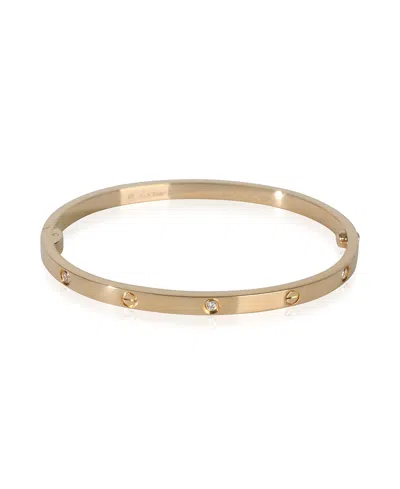 Pre-owned Pre-owned Cartier  Cartier Small Model Love 18k Yellow Gold Bracelet