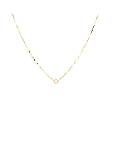 Pre-owned Pre-owned Cartier  Cartier Xs Cartier D'amour Pendant Necklace 18k Gold And Diamond