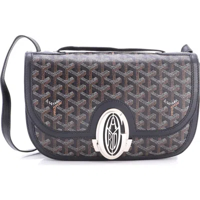 Pre-owned Goyard  Goyard 233 Bag Leather In Black