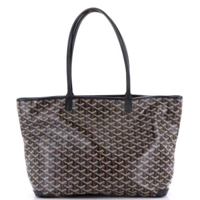Pre-owned Goyard  Goyard Artois Tote Coated Canvas Mm In Multi