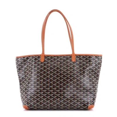 Pre-owned Goyard  Goyard Artois Tote Coated Canvas Mm In Multi