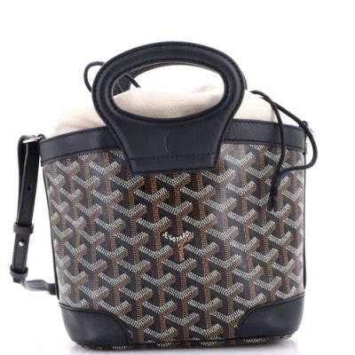 Pre-owned Goyard  Goyard Beluga Bag Coated Canvas Mini In Multi