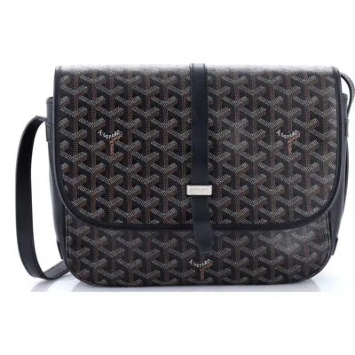 Pre-owned Goyard  Goyard Belvedere Ii Messenger Bag Coated Canvas Mm In Multi