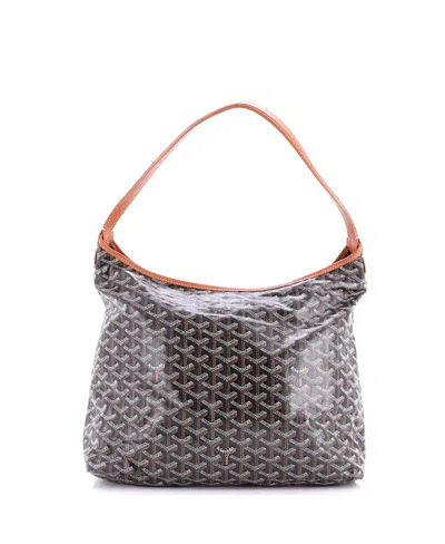 Pre-owned Pre-owned Goyard  Goyard Boheme Hobo Coated Canvas