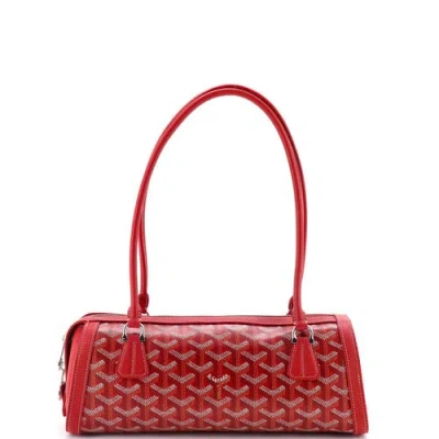 Pre-owned Goyard  Goyard Bonbonniere Bag Coated Canvas In Multi
