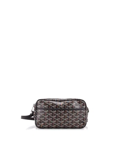 Pre-owned Pre-owned Goyard  Goyard Cap Vert Bag Coated Canvas In Black