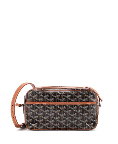 Pre-owned Pre-owned Goyard  Goyard Cap Vert Bag Coated Canvas In Black