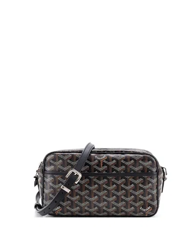 Pre-owned Pre-owned Goyard  Goyard Cap Vert Bag Coated Canvas In Black