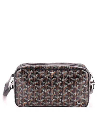 Pre-owned Pre-owned Goyard  Goyard Cap Vert Bag Coated Canvas In Black
