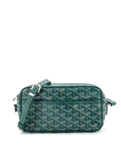Pre-owned Pre-owned Goyard  Goyard Cap Vert Bag Coated Canvas In Green