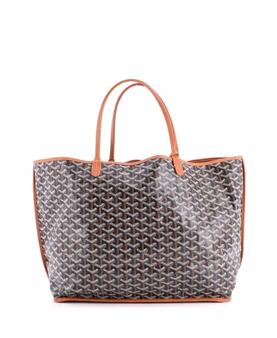 Pre-owned Pre-owned Goyard  Goyard Gm Anjou Reversible Tote Coated Canvas In Brown