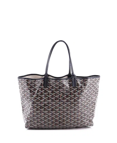 Pre-owned Pre-owned Goyard  Goyard Gm Saint Louis Tote Coated Canvas In Black
