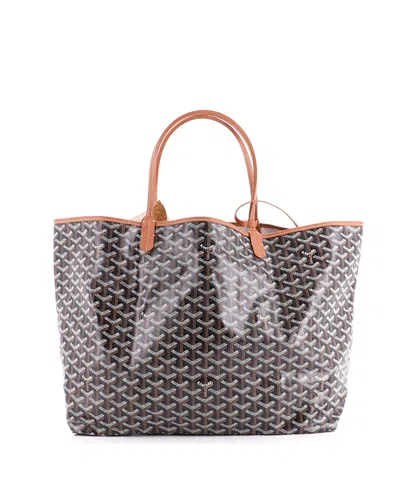 Pre-owned Pre-owned Goyard  Goyard Gm Saint Louis Tote Coated Canvas In Brown