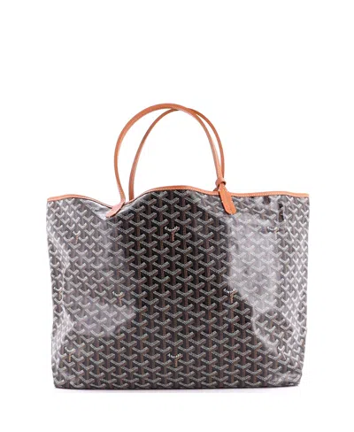 Pre-owned Pre-owned Goyard  Goyard Gm Saint Louis Tote Coated Canvas In Brown