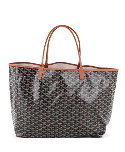 Pre-owned Pre-owned Goyard  Goyard Gm Saint Louis Tote Coated Canvas In Brown