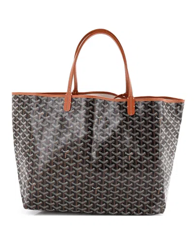 Pre-owned Pre-owned Goyard  Goyard Gm Saint Louis Tote Coated Canvas In Brown