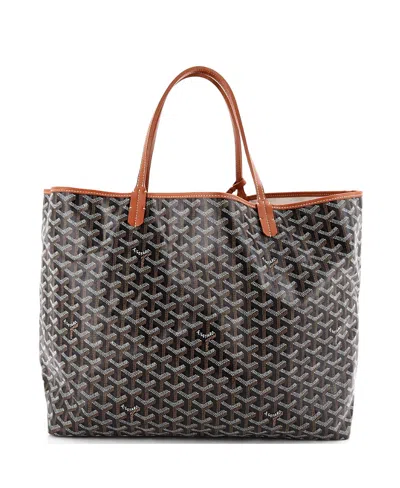 Pre-owned Pre-owned Goyard  Goyard Gm Saint Louis Tote Coated Canvas In Brown