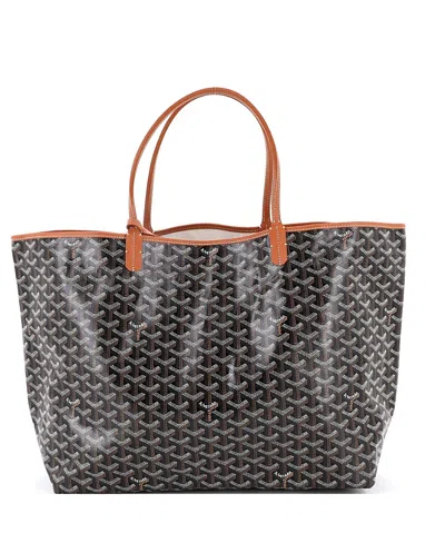 Pre-owned Pre-owned Goyard  Goyard Gm Saint Louis Tote Coated Canvas In Brown