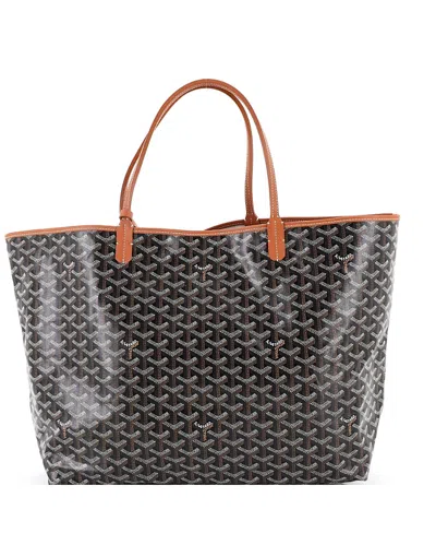 Pre-owned Pre-owned Goyard  Goyard Gm Saint Louis Tote Coated Canvas In Brown