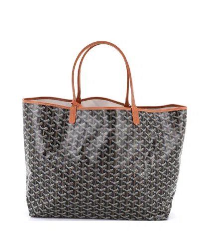 Pre-owned Pre-owned Goyard  Goyard Gm Saint Louis Tote Coated Canvas In Brown