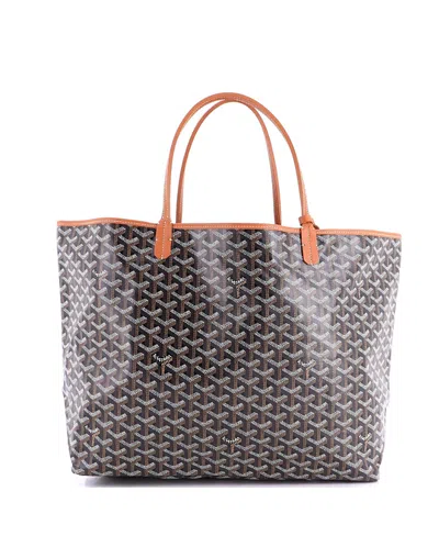 Pre-owned Pre-owned Goyard  Goyard Gm Saint Louis Tote Coated Canvas In Brown