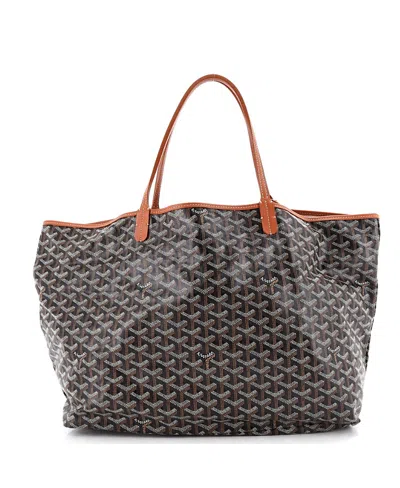 Pre-owned Pre-owned Goyard  Goyard Gm Saint Louis Tote Coated Canvas In Brown